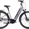 Cube Supreme Hybrid SLX 625 Polarsilver N Black E-Bike Trekkingfiets Lage Instap