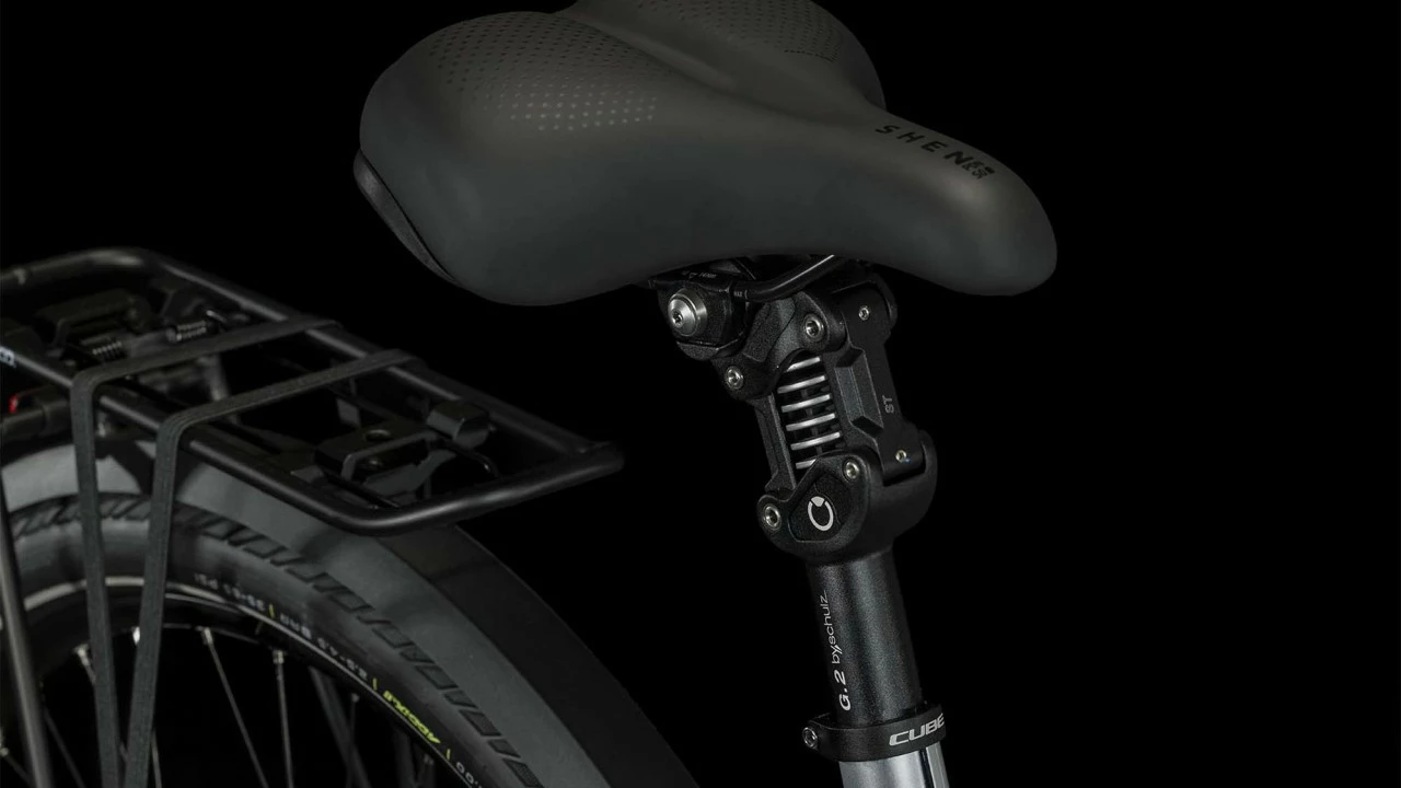 Cube Supreme Hybrid SLX 625 Polarsilver N Black E-Bike Trekkingfiets Lage Instap 5 Cube Supreme Hybrid SLX 625 Polarsilver N Black E-Bike Trekkingfiets Lage Instap - Afbeelding 5