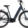 Cube Supreme Hybrid SLT 625 Midnight N Black E-Bike Trekkingfiets Lage Instap