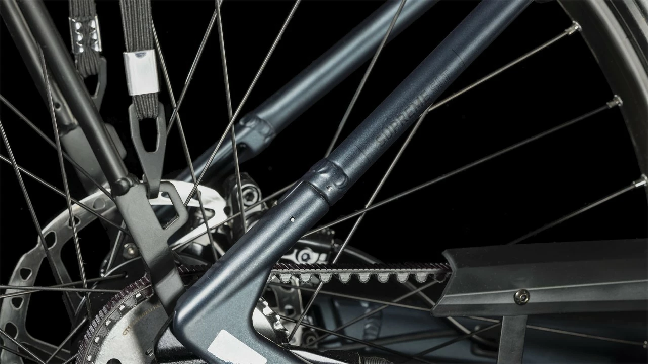 Cube Supreme Hybrid SLT 625 Midnight N Black E-Bike Trekkingfiets Lage Instap 5 Cube Supreme Hybrid SLT 625 Midnight N Black E-Bike Trekkingfiets Lage Instap - Afbeelding 5