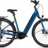 Cube Supreme Sport Hybrid EXC 625 Blue N Black E-Bike Trekkingfiets Lage Instap