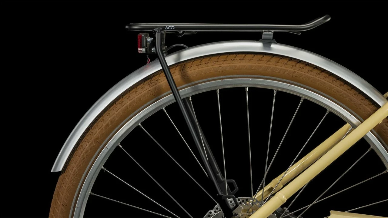 Cube Ella Ride Hybrid 500 Honey N White Retro E-Bike Trekkingfiets Lage Instap 4 Cube Ella Ride Hybrid 500 Honey N White Retro E-Bike Trekkingfiets Lage Instap - Afbeelding 4