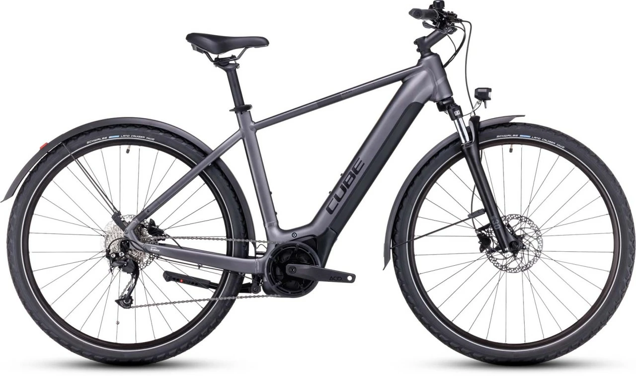 Cube Nuride Hybrid Performance 625 Allroad Graphite N Black E-Bike Trekkingfiets Heren 1 Cube Nuride Hybrid Performance 625 Allroad Graphite N Black E-Bike Trekkingfiets Heren