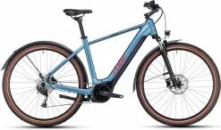 Cube Nuride Hybrid Performance 625 Allroad Metalblue N Red E-Bike Trekkingfiets Heren