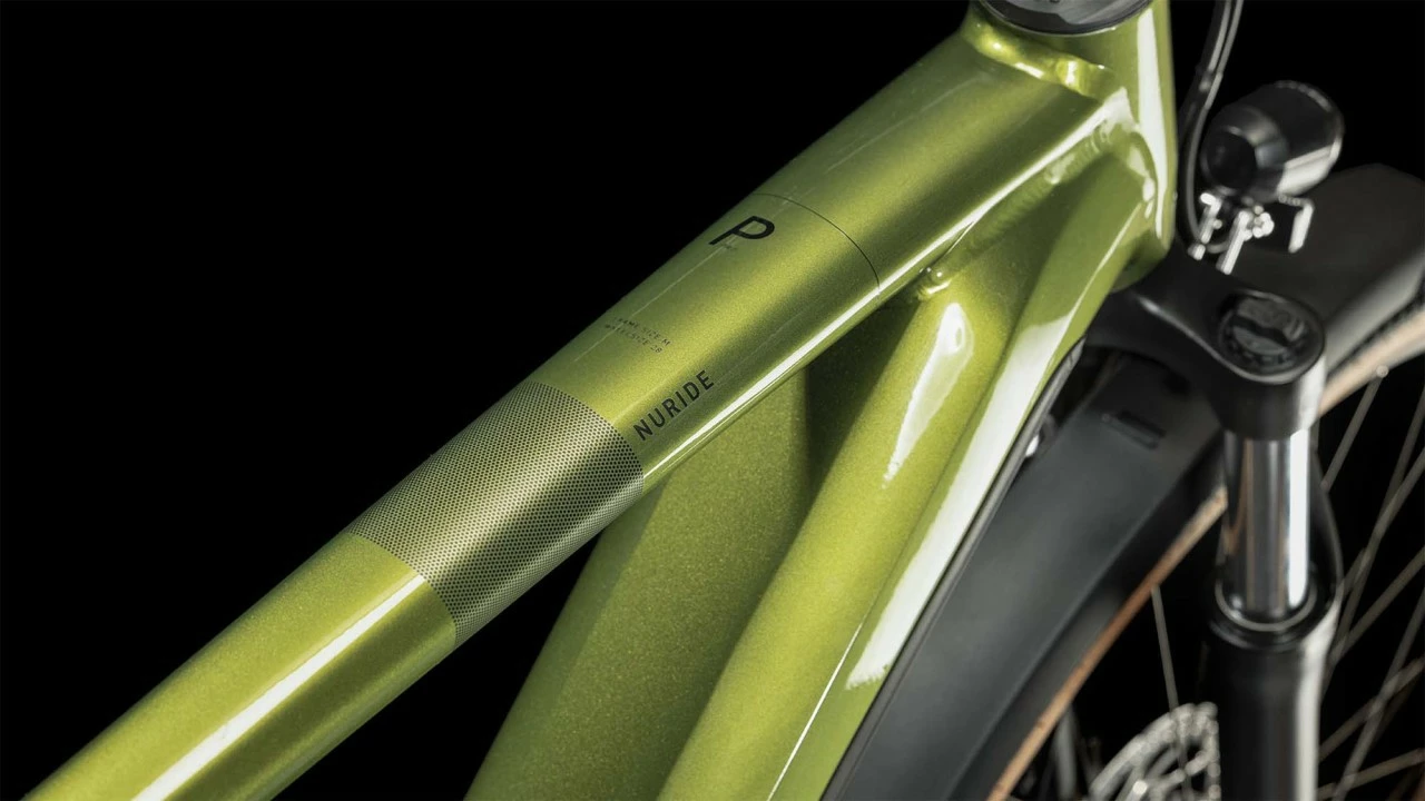 Cube Nuride Hybrid Pro 750 Allroad Shinymoss N Black E-Bike Trekkingfiets Heren 2 Cube Nuride Hybrid Pro 750 Allroad Shinymoss N Black E-Bike Trekkingfiets Heren - Afbeelding 2