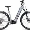 Cube Nuride Hybrid EXC 625 Allroad Polarsilver N Black E-Bike Trekkingfiets Lage Instap