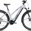 Cube Nuride Hybrid EXC 625 Allroad Polarsilver N Black E-Bike Trekkingfiets Dames
