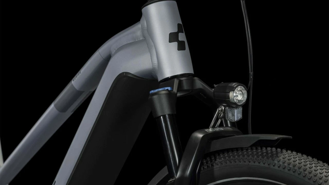 Cube Nuride Hybrid EXC 625 Allroad Polarsilver N Black E-Bike Trekkingfiets Dames 5 Cube Nuride Hybrid EXC 625 Allroad Polarsilver N Black E-Bike Trekkingfiets Dames - Afbeelding 5