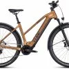 Cube Nuride Hybrid EXC 750 Allroad Caramel N Black E-Bike Trekkingfiets Dames