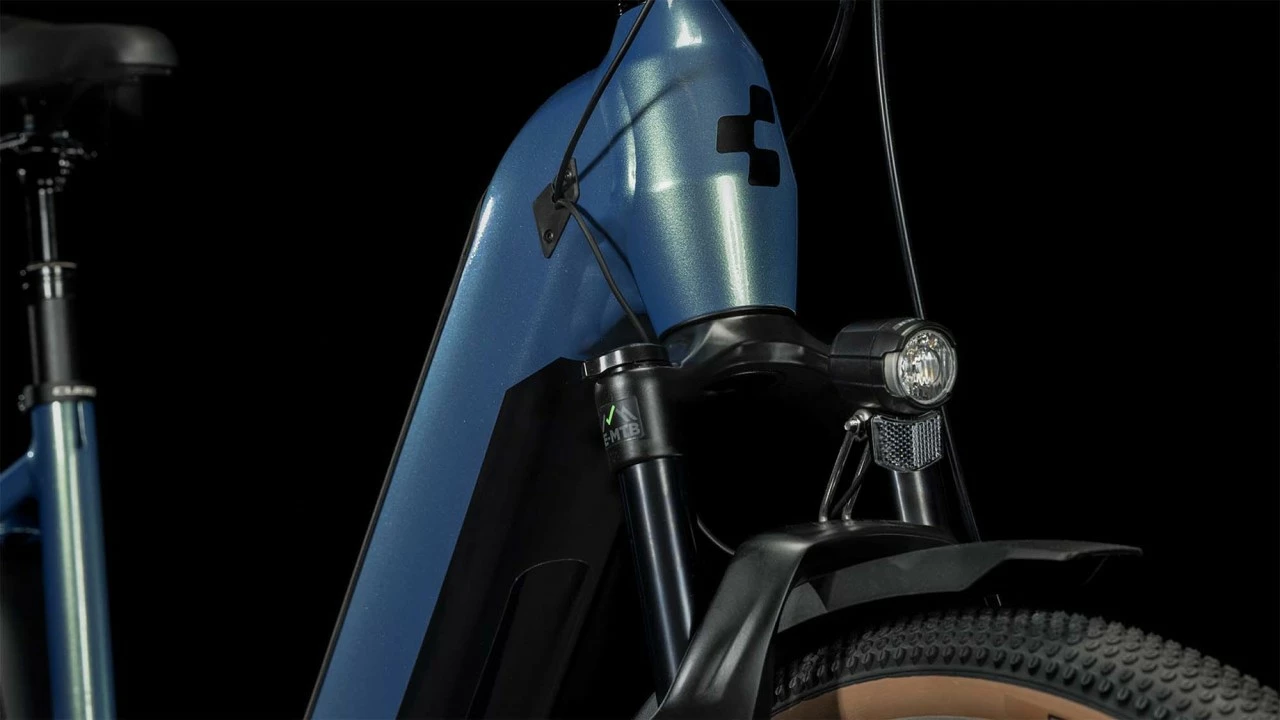 Cube Nuride Hybrid SLX 750 Allroad Verde N Black E-Bike Trekkingfiets Lage Instap 5 Cube Nuride Hybrid SLX 750 Allroad Verde N Black E-Bike Trekkingfiets Lage Instap - Afbeelding 5