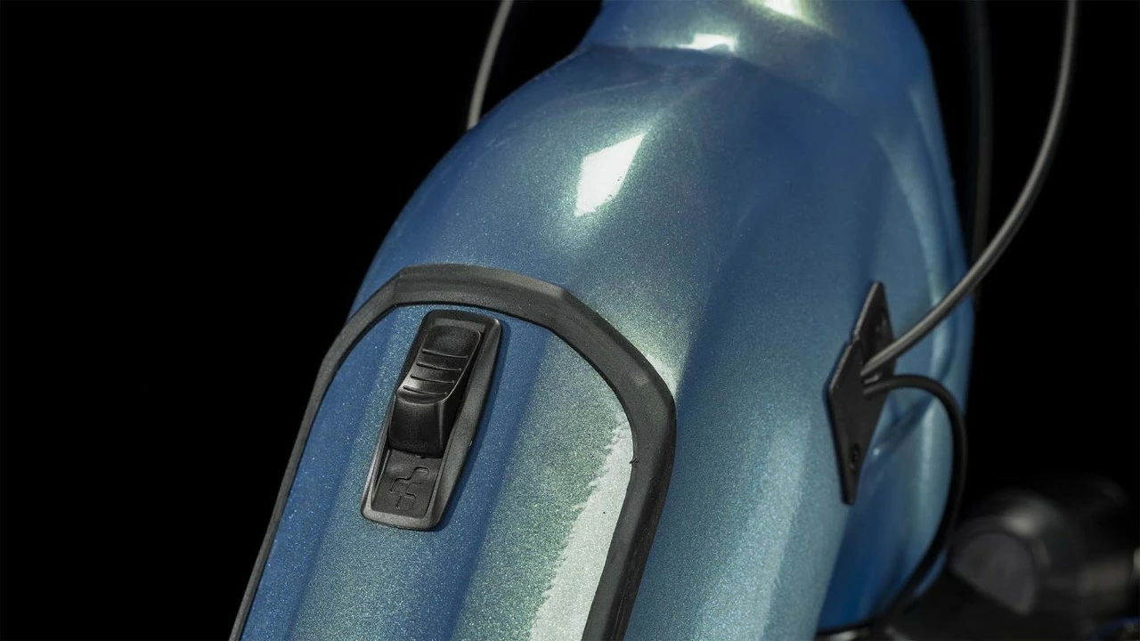 Cube Nuride Hybrid SLX 750 Allroad Verde N Black E-Bike Trekkingfiets Lage Instap 6 Cube Nuride Hybrid SLX 750 Allroad Verde N Black E-Bike Trekkingfiets Lage Instap - Afbeelding 6