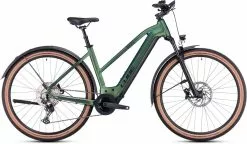Cube Nuride Hybrid SLX 750 Allroad Verde N Black E-Bike Trekkingfiets Dames