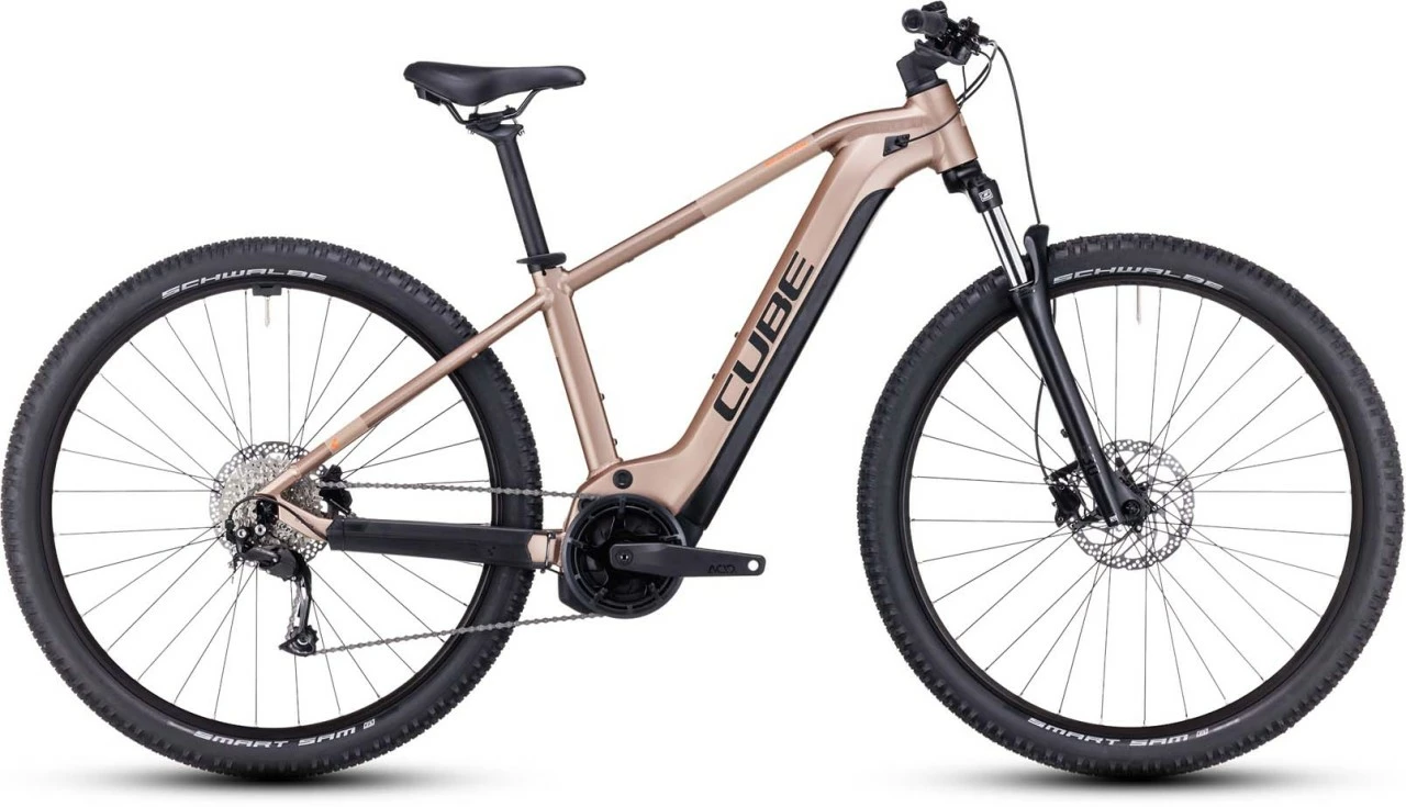 Cube Reaction Hybrid Performance 625 Metallicbrown N Orange E-Bike Hardtail Mountainbike 1 Cube Reaction Hybrid Performance 625 Metallicbrown N Orange E-Bike Hardtail Mountainbike