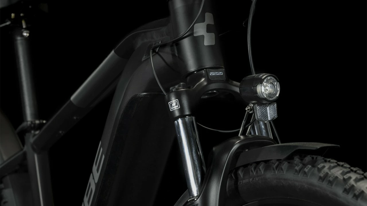 Cube Reaction Hybrid Performance 625 Allroad Black N Grey E-Bike Hardtail Mountainbike 6 Cube Reaction Hybrid Performance 625 Allroad Black N Grey E-Bike Hardtail Mountainbike - Afbeelding 6