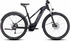 Cube Reaction Hybrid Performance 625 Allroad Black N Grey E-Bike Hardtail Mountainbike Dames