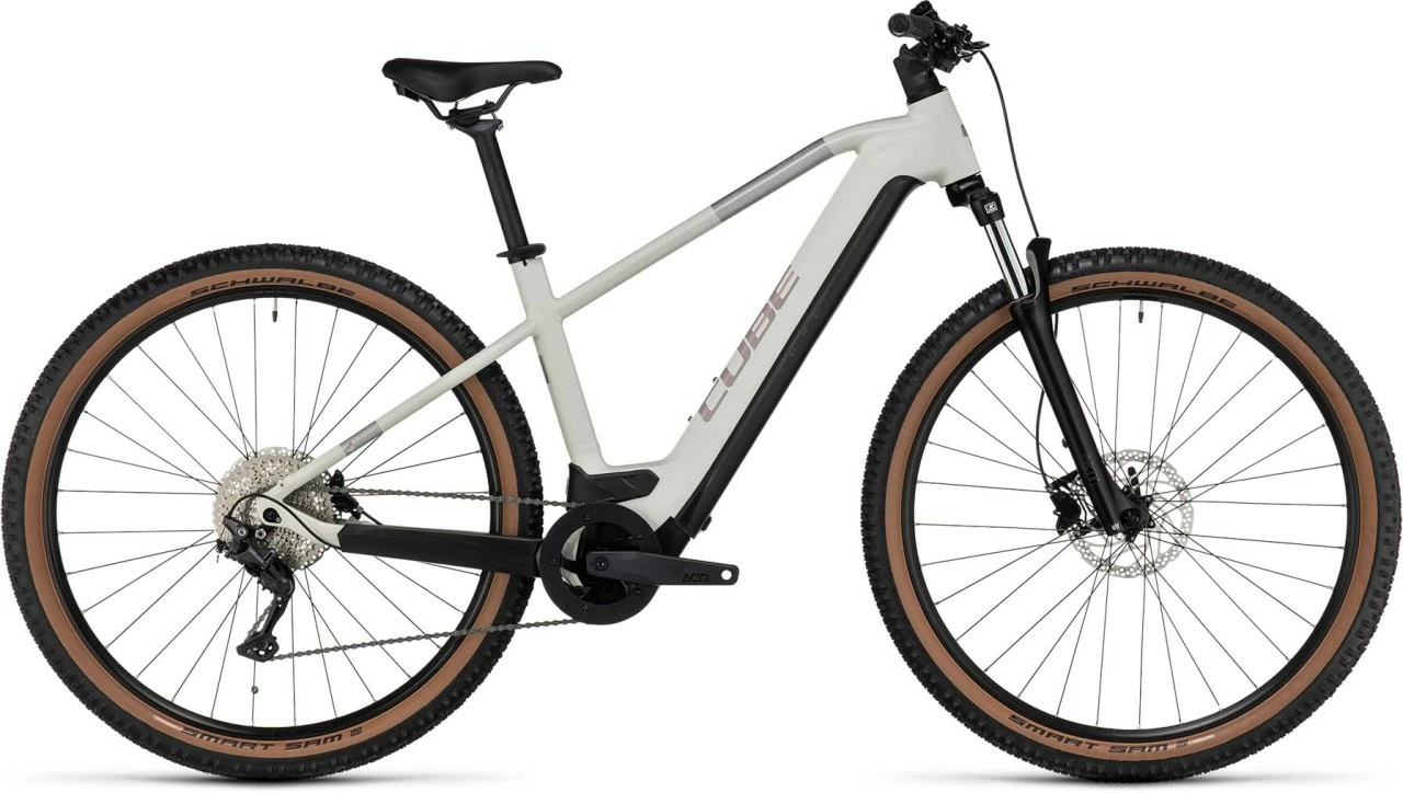 Cube Reaction Hybrid ONE 625 Lightgrey N Rose E-Bike Hardtail Mountainbike 1 Cube Reaction Hybrid ONE 625 Lightgrey N Rose E-Bike Hardtail Mountainbike