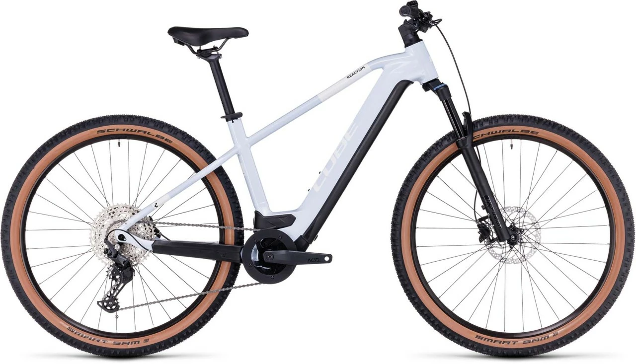 Cube Reaction Hybrid Pro 750 Flashwhite N Black E-Bike Hardtail Mountainbike 1 Cube Reaction Hybrid Pro 750 Flashwhite N Black E-Bike Hardtail Mountainbike