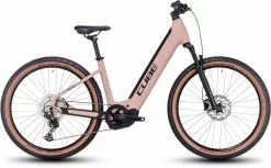 Cube Reaction Hybrid Pro 625 Blushrose N Silver E-Bike Hardtail Mountainbike Lage Instap