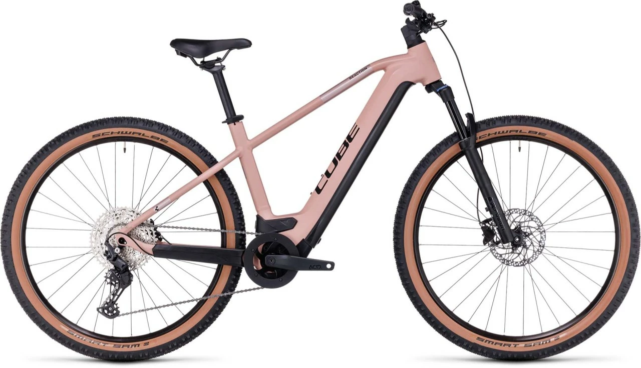 Cube Reaction Hybrid Pro 750 Blushrose N Silver E-Bike Hardtail Mountainbike 1 Cube Reaction Hybrid Pro 750 Blushrose N Silver E-Bike Hardtail Mountainbike