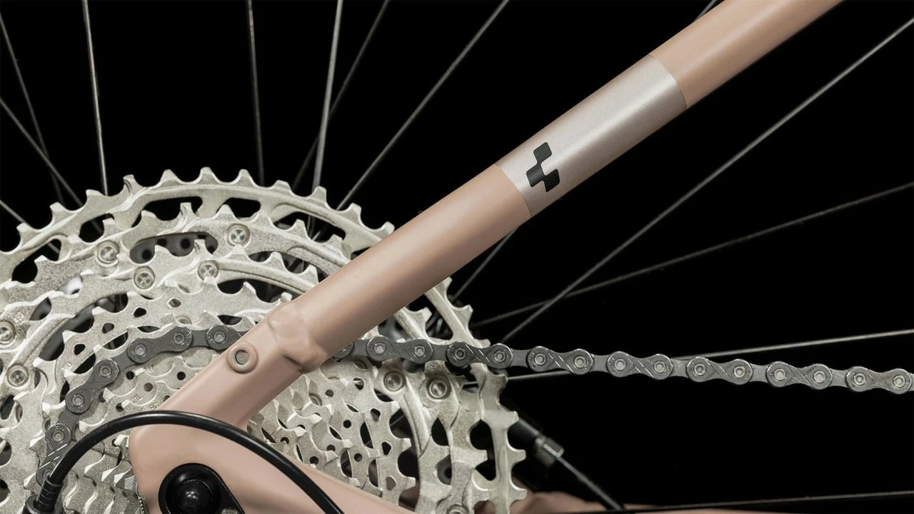 Cube Reaction Hybrid Pro 750 Blushrose N Silver E-Bike Hardtail Mountainbike 5 Cube Reaction Hybrid Pro 750 Blushrose N Silver E-Bike Hardtail Mountainbike - Afbeelding 5