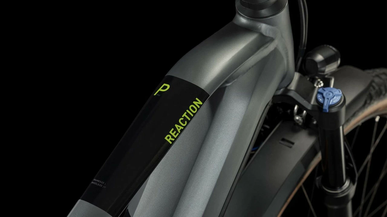 Cube Reaction Hybrid Pro 625 Allroad Flashgrey N Green E-Bike Hardtail Mountainbike 2 Cube Reaction Hybrid Pro 625 Allroad Flashgrey N Green E-Bike Hardtail Mountainbike - Afbeelding 2