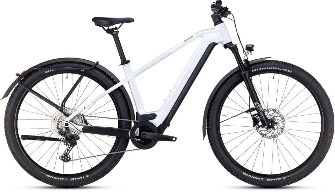 Cube Reaction Hybrid Pro 750 Allroad Flashwhite N Black E-Bike Hardtail Mountainbike 1 Cube Reaction Hybrid Pro 750 Allroad Flashwhite N Black E-Bike Hardtail Mountainbike