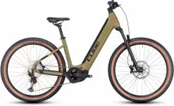 Cube Reaction Hybrid Race 625 Olive N Green E-Bike Hardtail Mountainbike Lage Instap