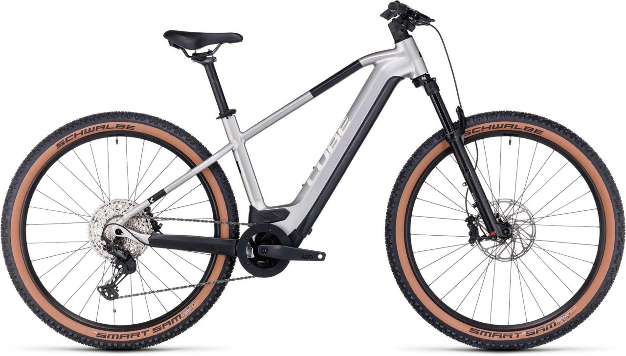 Cube Reaction Hybrid SLX 750 Grey N Spectral E-Bike Hardtail Mountainbike 1 Cube Reaction Hybrid SLX 750 Grey N Spectral E-Bike Hardtail Mountainbike