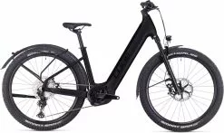 Cube Reaction Hybrid SLX 750 Allroad Black N Reflex E-Bike Hardtail Mountainbike Lage Instap