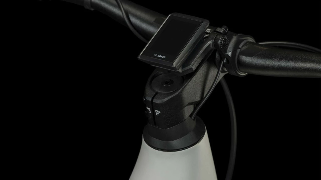 Cube Reaction Hybrid SLT 750 Silver N Cream E-Bike Hardtail Mountainbike Lage Instap 4 Cube Reaction Hybrid SLT 750 Silver N Cream E-Bike Hardtail Mountainbike Lage Instap - Afbeelding 4