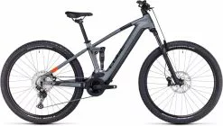 Cube Stereo Hybrid 120 Pro 625 Flashgrey N Orange E-Bike Fully Mountainbike
