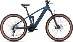 Cube Stereo Hybrid 120 Race 750 Petrolblue N Chrome E-Bike Fully Mountainbike