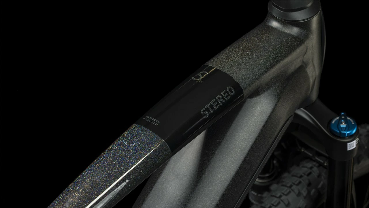 Cube Stereo Hybrid 120 SLT 750 Prizmblack N Black E-Bike Fully Mountainbike 3 Cube Stereo Hybrid 120 SLT 750 Prizmblack N Black E-Bike Fully Mountainbike - Afbeelding 3