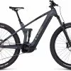 Cube Stereo Hybrid 140 HPC Race 750 Grey N Chrome E-Bike Fully Mountainbike