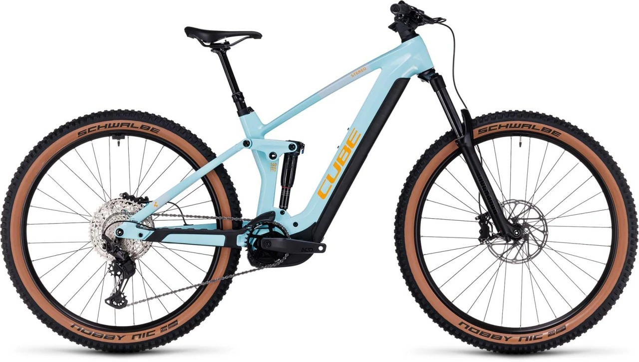 Cube Stereo Hybrid 140 HPC Race 625 Dazzle N Orange E-Bike Fully Mountainbike 1 Cube Stereo Hybrid 140 HPC Race 625 Dazzle N Orange E-Bike Fully Mountainbike