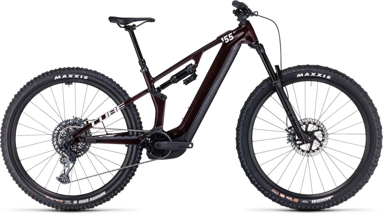 Cube Stereo Hybrid ONE55 C:68X SLX 750 29 Liquidred N Carbon E-Bike Hardtail Mountainbike 1 Cube Stereo Hybrid ONE55 C:68X SLX 750 29 Liquidred N Carbon E-Bike Hardtail Mountainbike