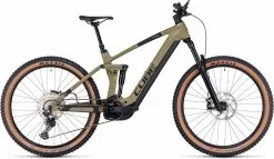 Cube Stereo Hybrid 160 HPC Race 625 27.5 Olive N Green E-Bike Fully Mountainbike