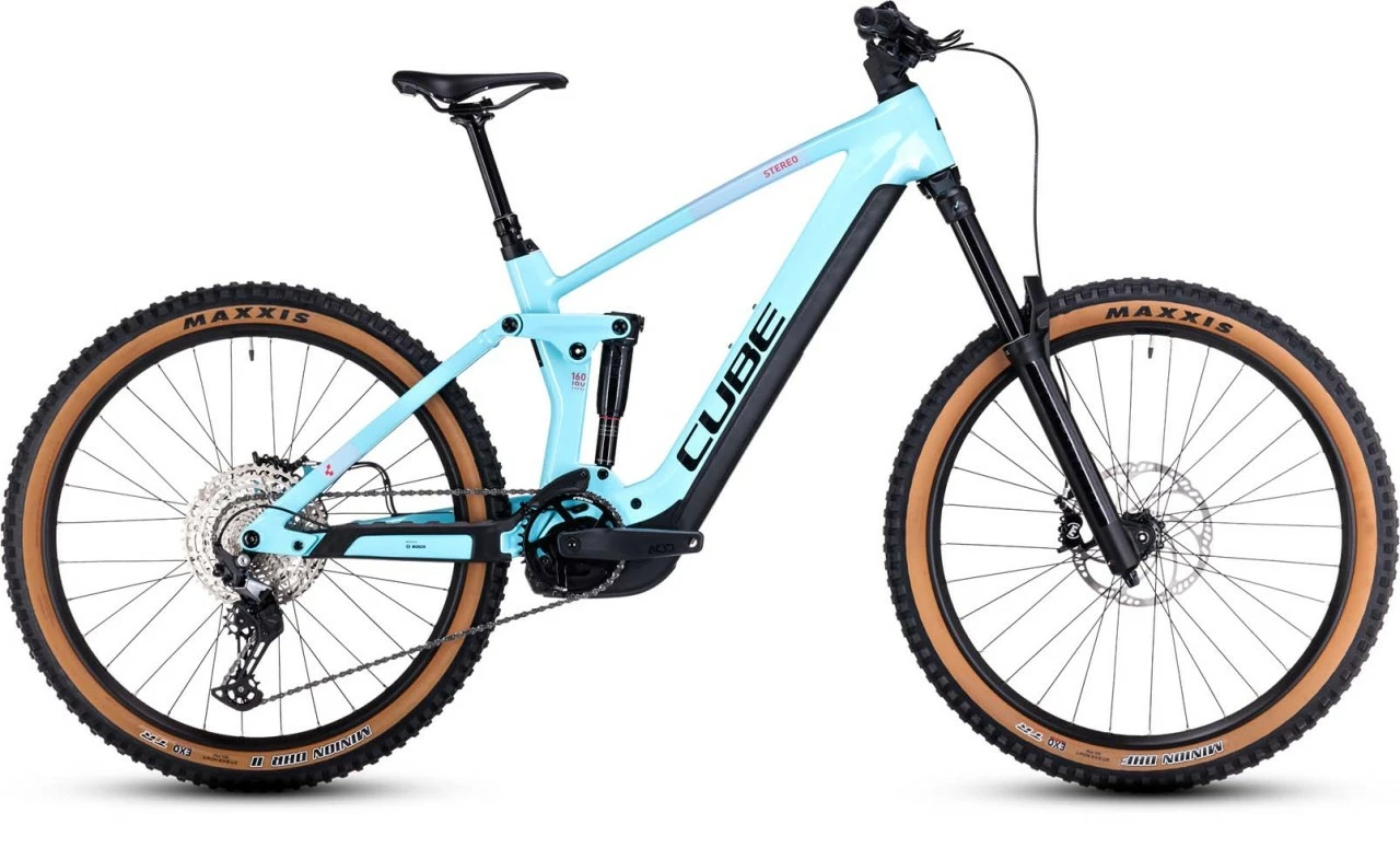 Cube Stereo Hybrid 160 HPC Race 750 27.5 Iceblue N Black E-Bike Fully Mountainbike 1 Cube Stereo Hybrid 160 HPC Race 750 27.5 Iceblue N Black E-Bike Fully Mountainbike