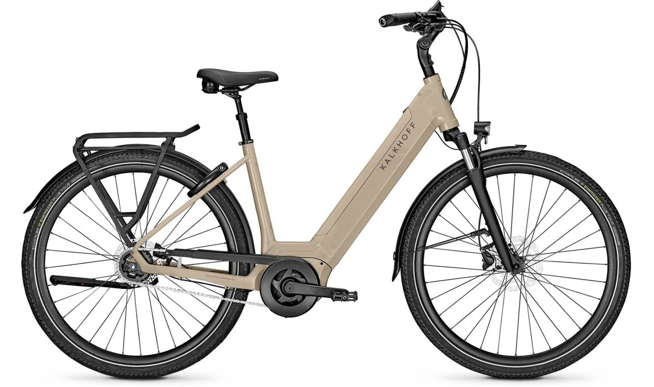 Kalkhoff Image 3.B Advance Milkbrown Glossy E-Bike Trekkingfiets Lage Instap 1 Kalkhoff Image 3.B Advance Milkbrown Glossy E-Bike Trekkingfiets Lage Instap