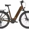 Kalkhoff Endeavour 5.B Advance+ Goldbrown Glossy E-Bike Trekkingfiets Lage Instap