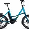 Cube Compact Sport Hybrid 500 Blue N Lime E-Bike Compactfiets