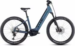 Cube Reaction Hybrid ABS 750 Smaragdgrey N Blue E-Bike Hardtail Mountainbike Lage Instap