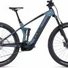 Cube Stereo Hybrid 140 HPC ABS 750 Smaragdgrey N Blue E-Bike Fully Mountainbike