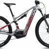 Ghost E-ASX 130 Universal AL Gray 2 / Riot Red Matt / Glossy E-Bike Fully Mountainbike
