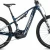 Ghost E-ASX 160 Advanced AL Dark Blue Pearl / Light Grey Pearl Glossy E-Bike Fully Mountainbike