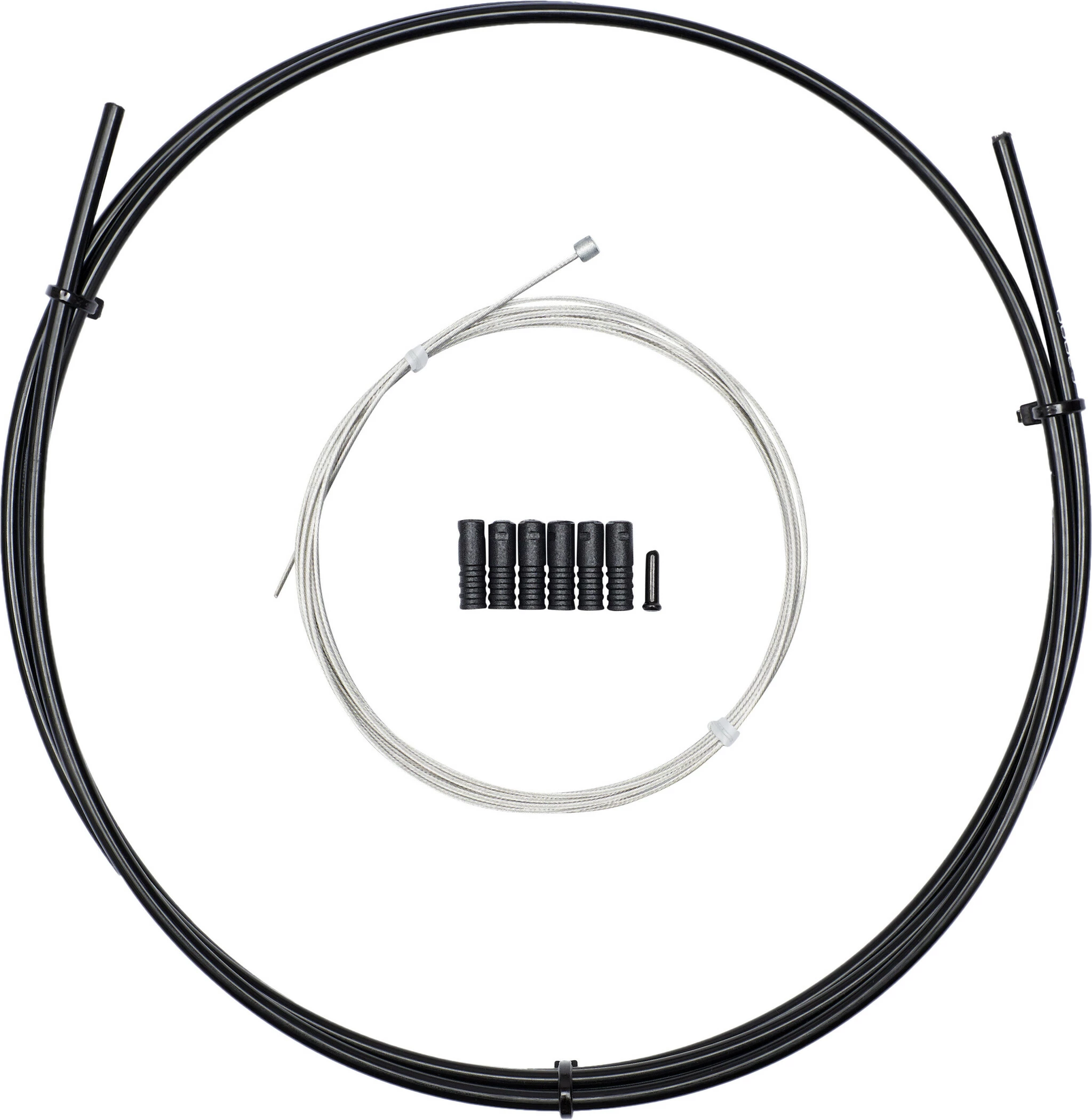 Capgo Blue Line Plus Schakel Set Voor Shimano/SRAM MTB 1x11/1x12/E-bike, Zwart 1 Capgo Blue Line Plus Schakel Set Voor Shimano/SRAM MTB 1x11/1x12/E-bike, Zwart