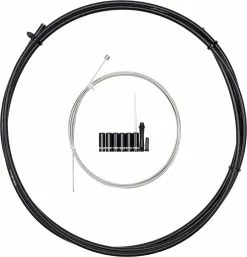 Capgo Orange Line Schakelkabel Set Voor Shimano/SRAM MTB 1x11/1x12/E-bike, Zwart