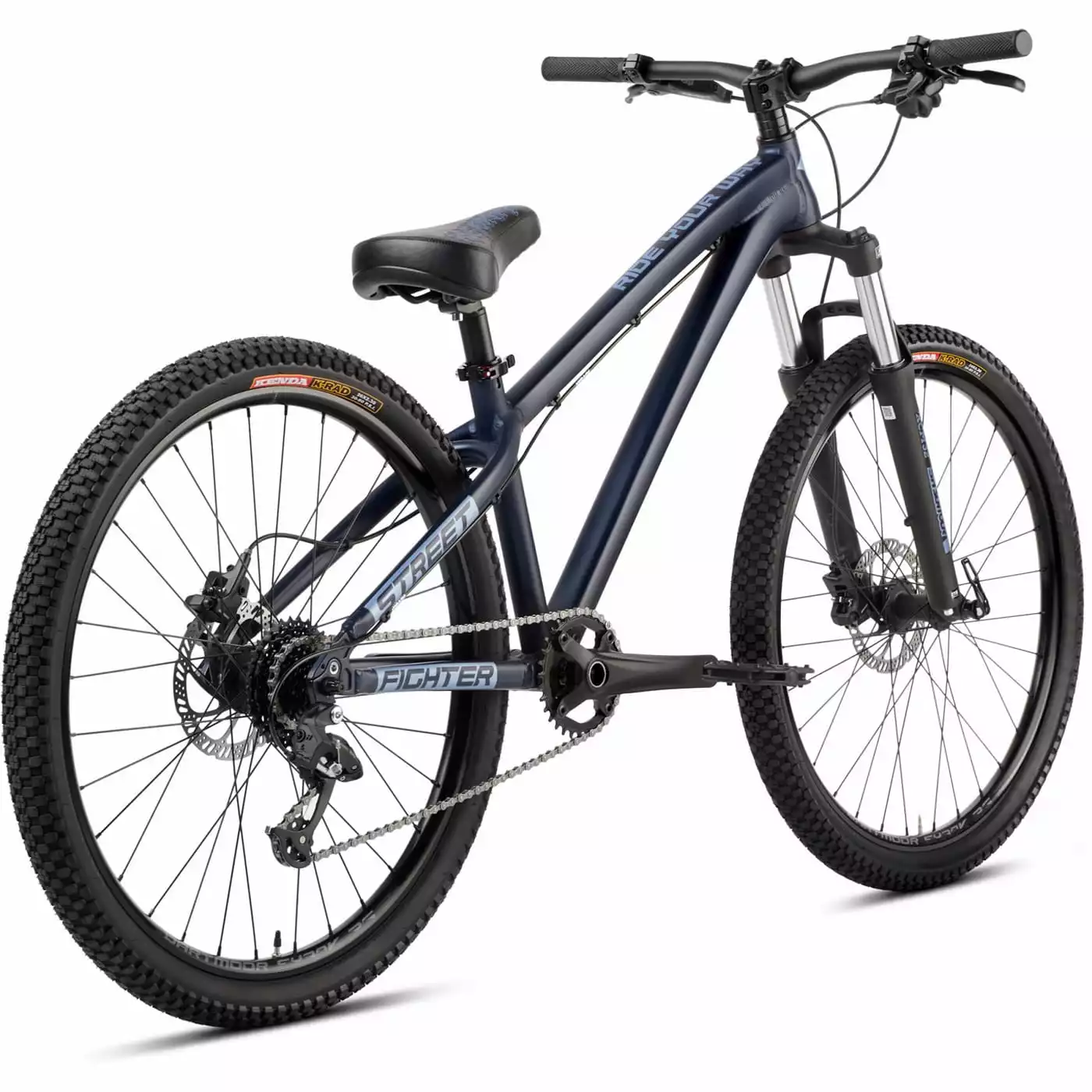 Dartmoor Dirt Bike Streetfighter 26'' Mat Staalblauw 3 Dartmoor Dirt Bike Streetfighter 26'' Mat Staalblauw - Afbeelding 3