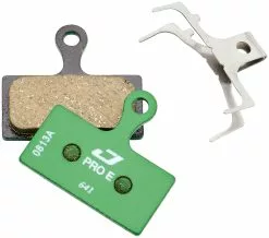 Jagwire Pro E-Bike Schijfremblokken Semi-Metallic Voor Shimano/Rever 1 Paar, Groen