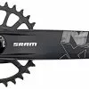 SRAM NX Eagle Fat Bike 4" DUB Crankarm DM X-SYNC 30 Tanden 12-speed, Zwart